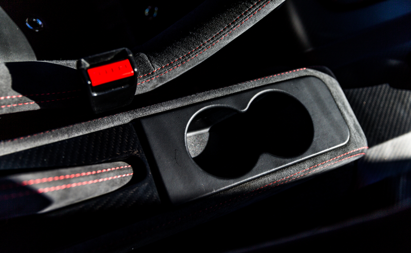 Two cupholders. So practical.